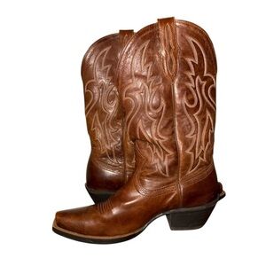 Ariat Brown Leather Snip Toe Cowboy Boots
- read details